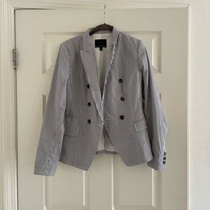 Banana republic gray blazer size 4